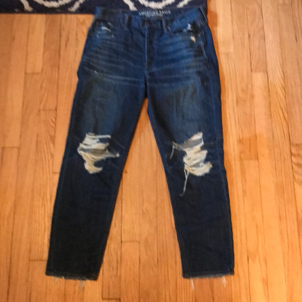 AE ripped pants - high waisted